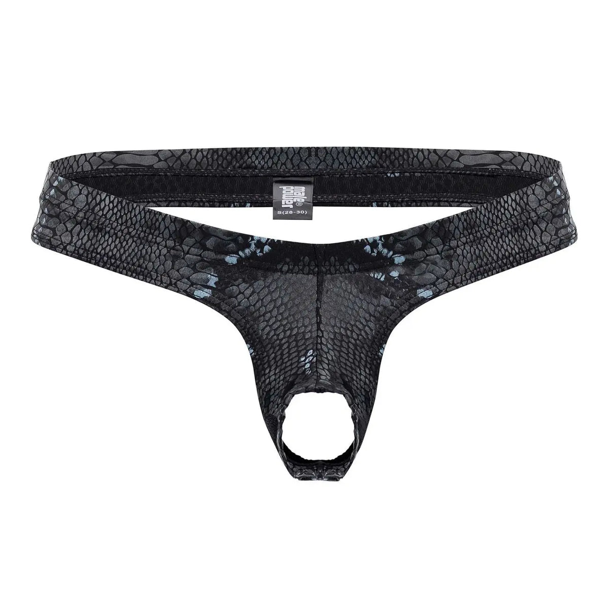 Male Power Men's Underwear 334-282 S-naked Power Sock Color Black-Blue