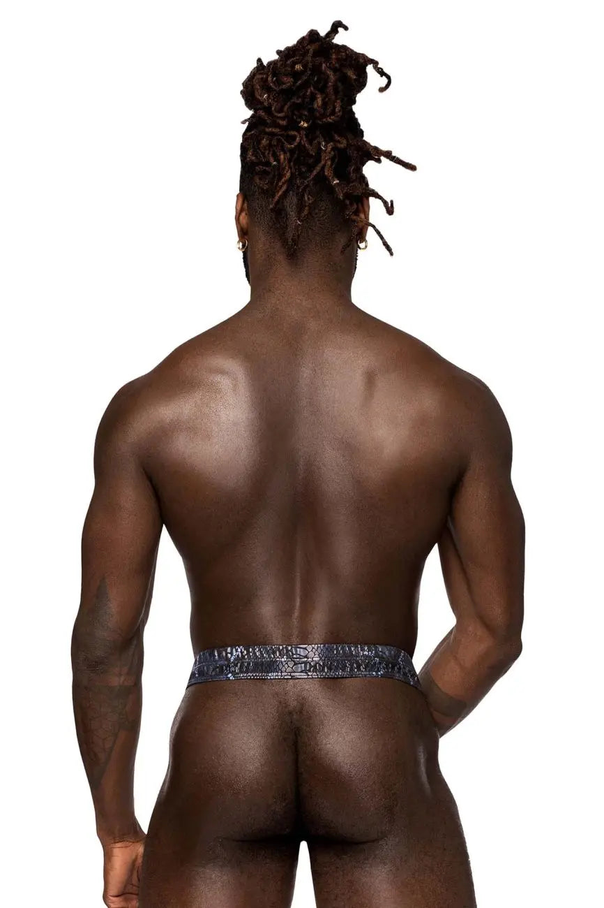 Male Power Men's Underwear 334-282 S-naked Power Sock Color Black-Blue