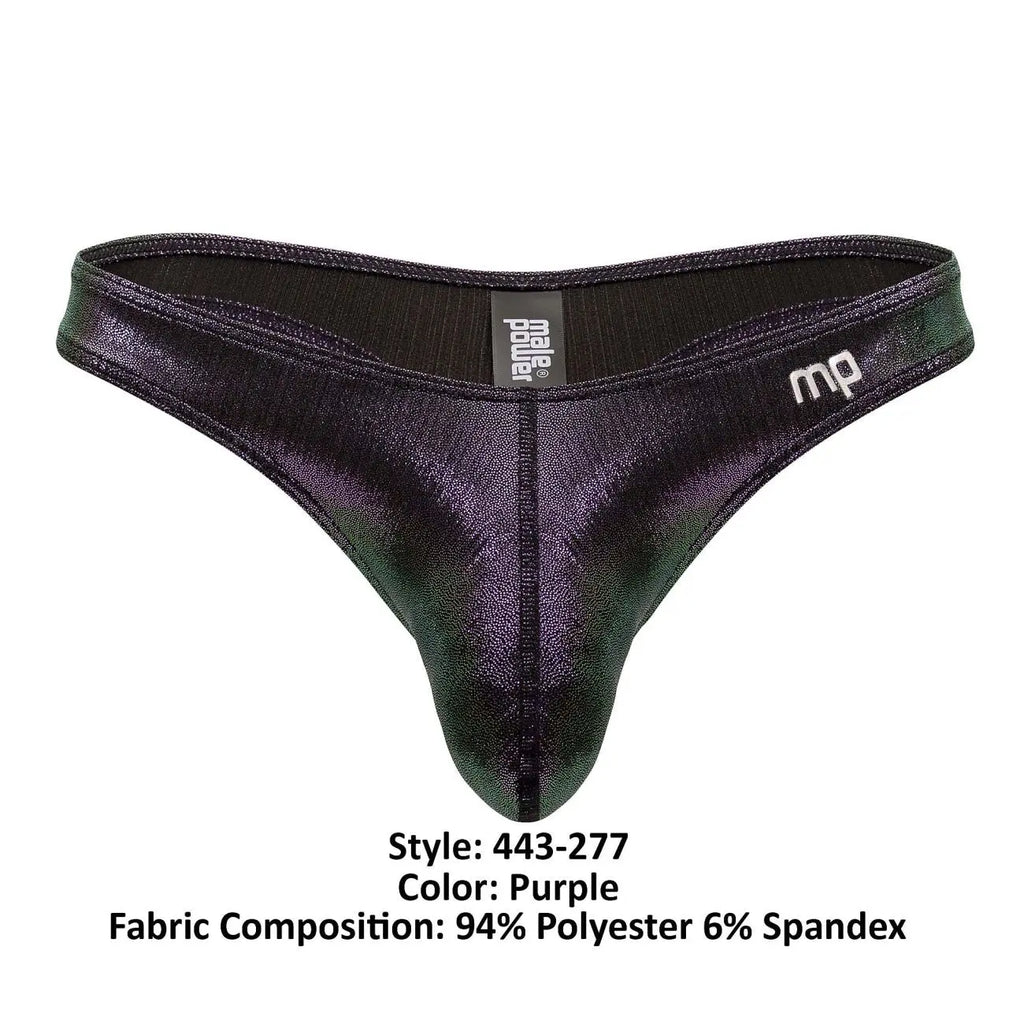 Male Power メンズ下着 443-277 ホーカスポーカス アップリフト ボング ソング カラー パープル
