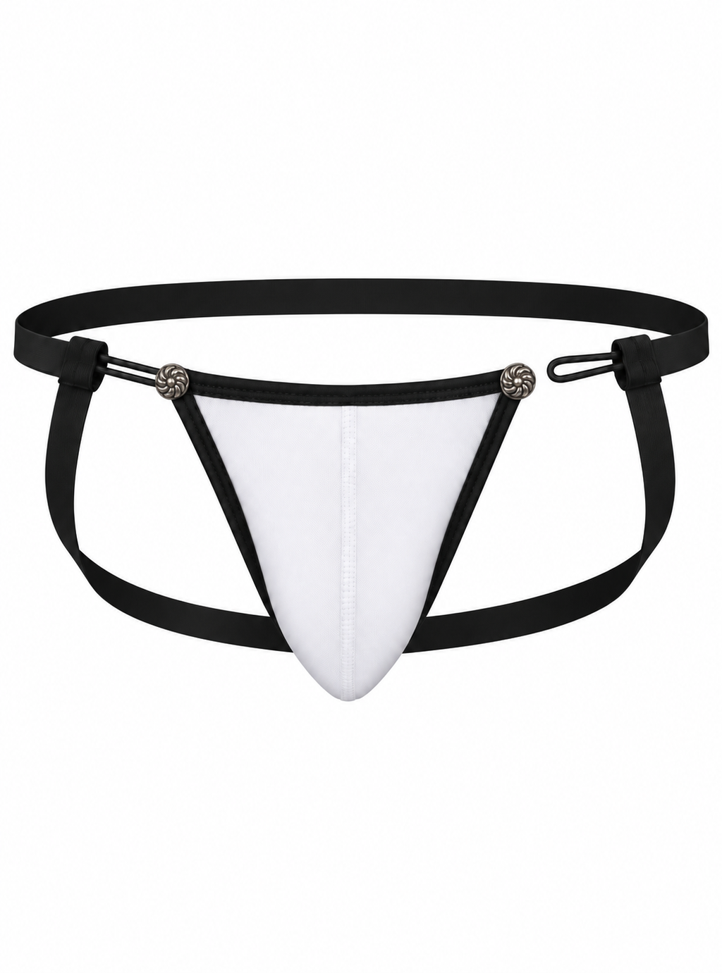 Undergear Men's Mesh Strap Jock BK- 790