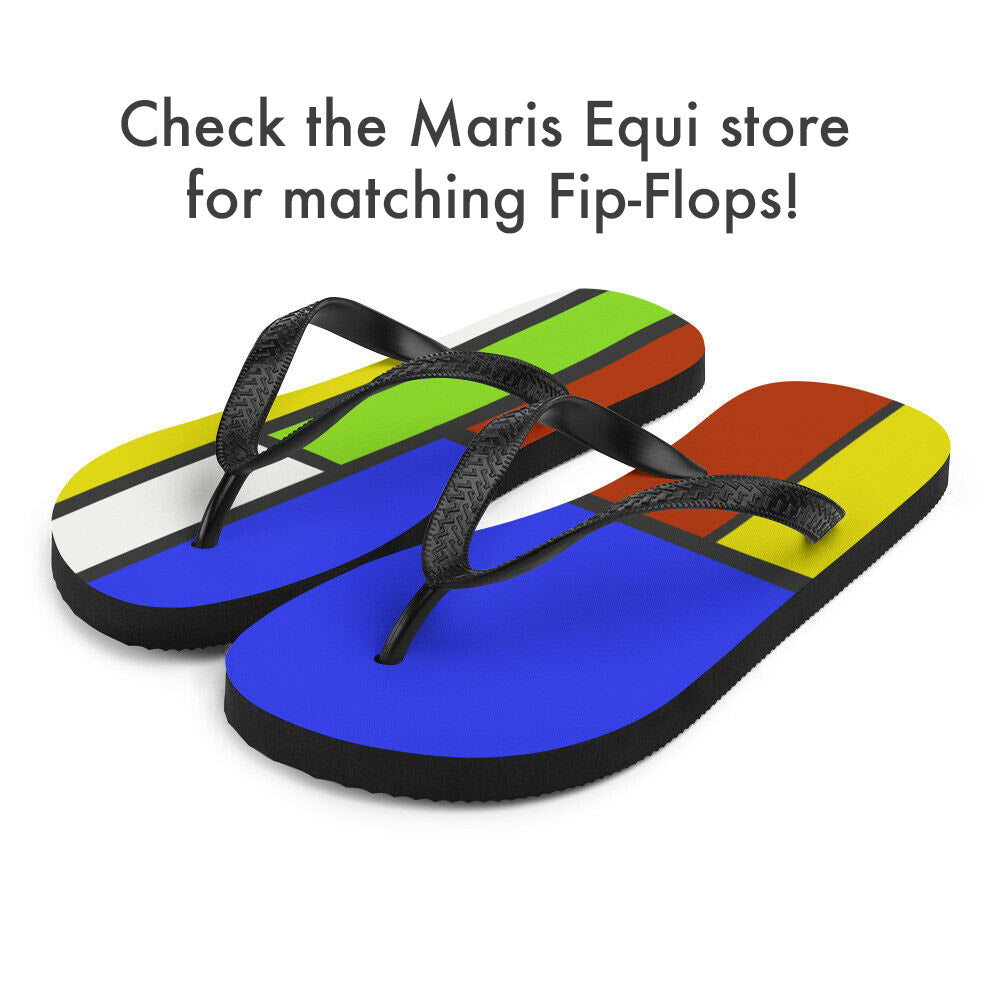 Maris Equi ModRian Men's Mondrian Inspired Swim Briefs