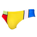 Maris Equi ModRian Men's Mondrian Inspired Swim Briefs