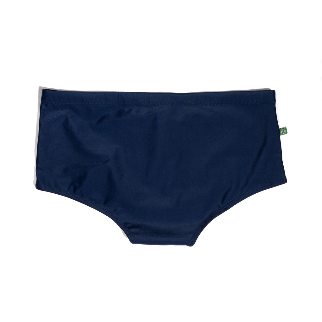 CA-RIO-CA Traditional Square Solids Cut Sunga - Male Bathing Suit