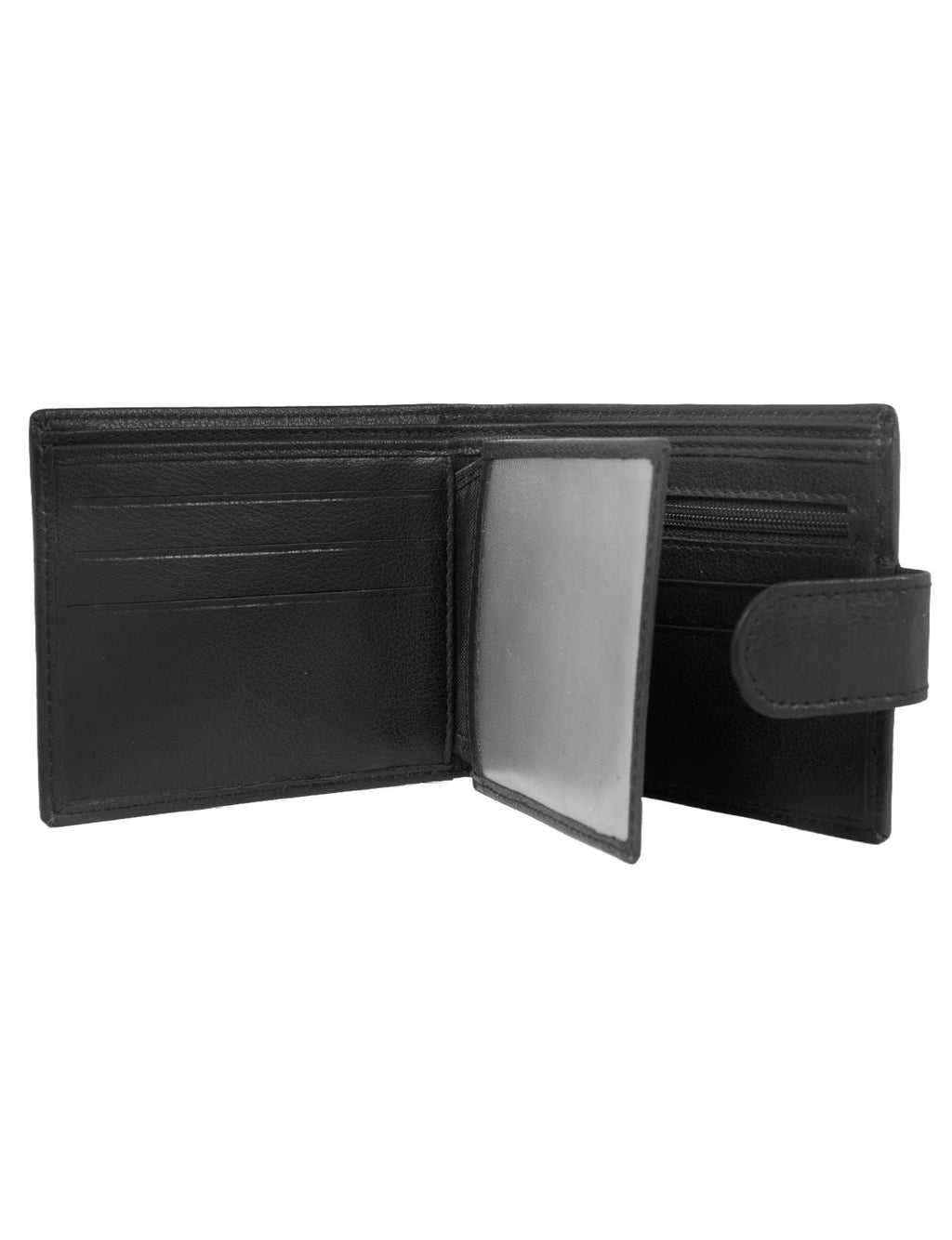 JULIUS MEN'S TAB ZIP COIN LEATHER WALLET- NBMW-1- NEW IN