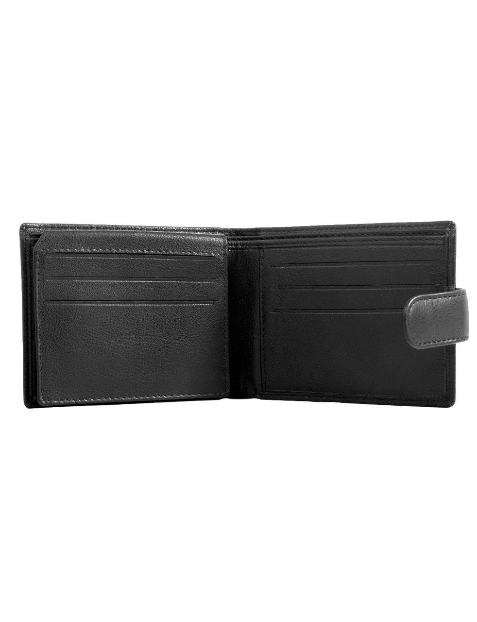 OTTO MEN'S TAB  LEATHER WALLET- NBMW-2- NEW IN