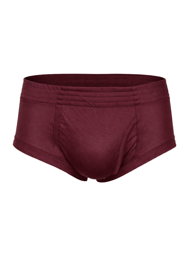 Players Nylon Tricot Brief - Left Side Fly, Quick Dry Men's Underwear
