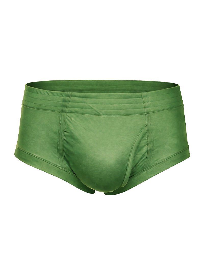 Players Nylon Tricot Brief - Left Side Fly, Quick Dry Men's Underwear