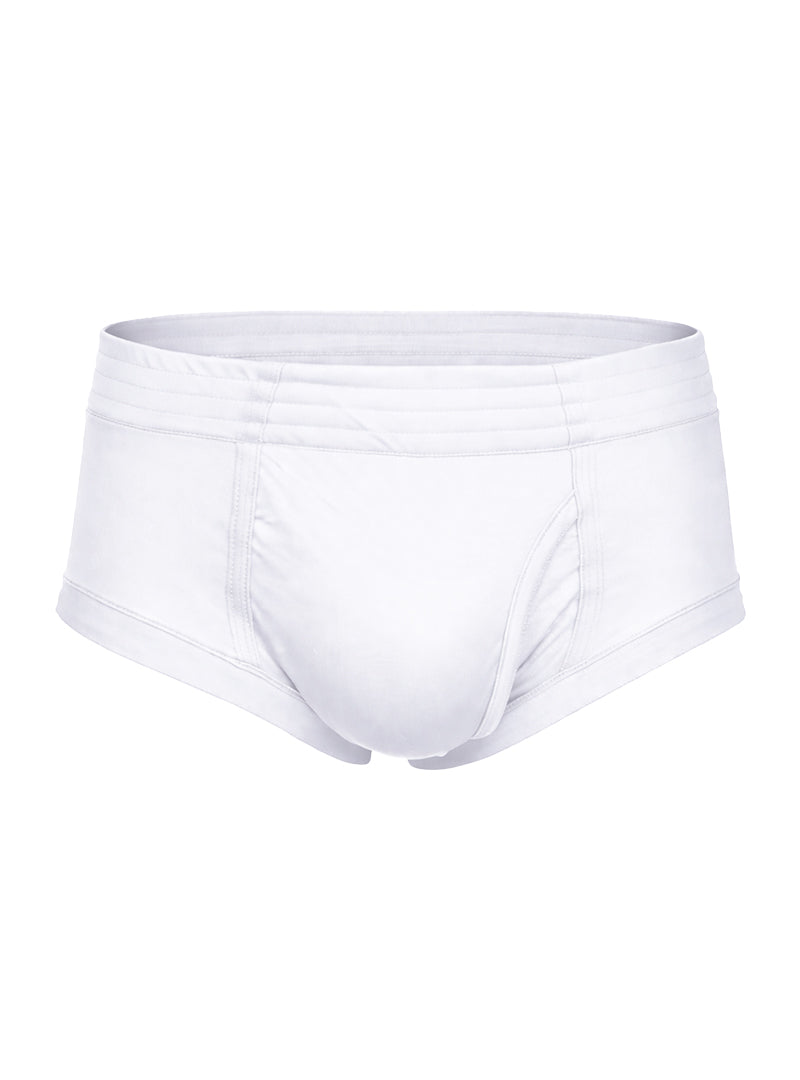 Players Nylon Tricot Brief - Left Side Fly, Quick Dry Men's Underwear