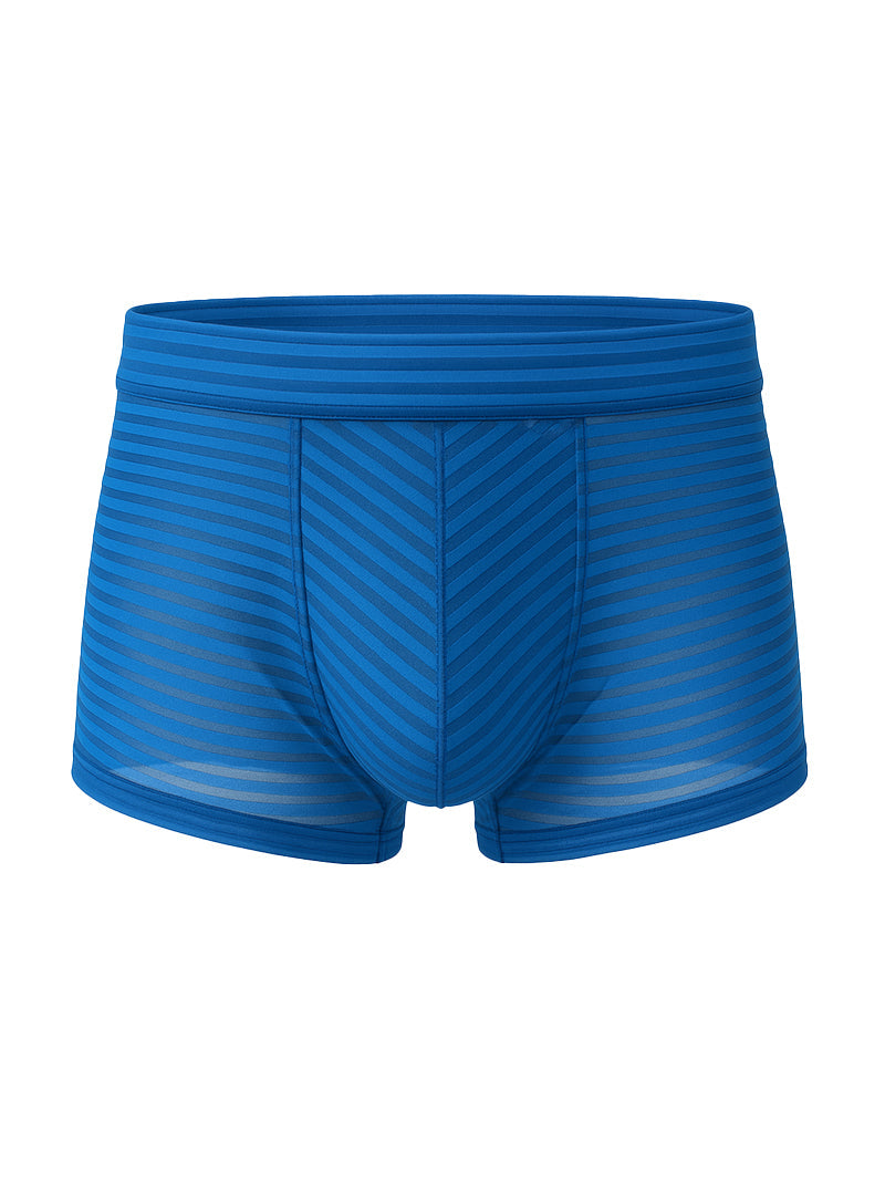 Players Men's Nylon Stripe Trunk- 2XL