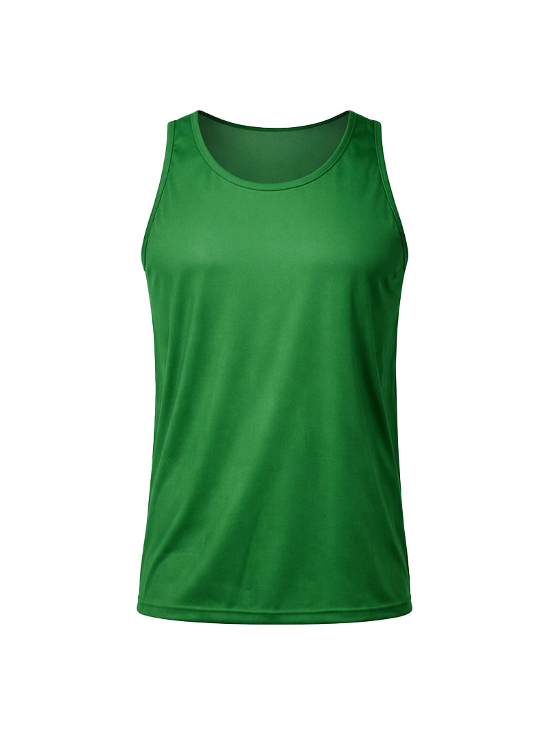 Players Men's Nylon Tricot Tank Top, Lightweight & Quick Dry