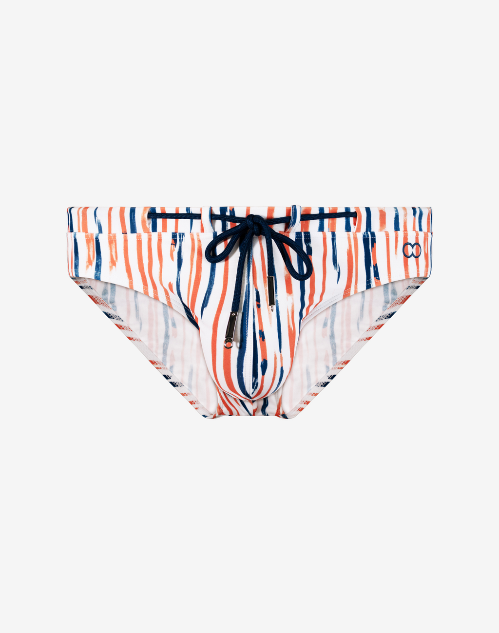 2EROS V30 Printed Swim Brief - Oceanus Red