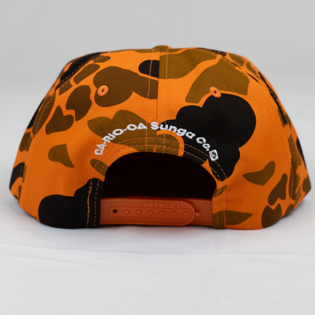 CA-RIO-CA OLD SCHOOL CAMO UNSTRUCTURED ROPE HAT