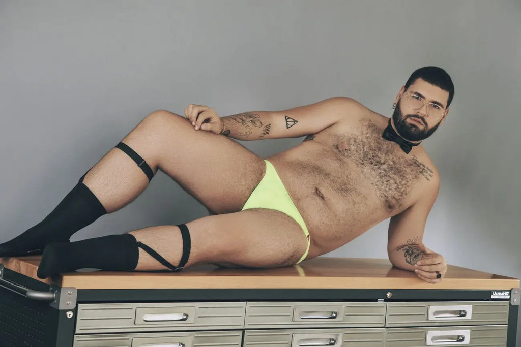 Pikante Men's Underwear PIK 0977X Angola Bikini Color Green