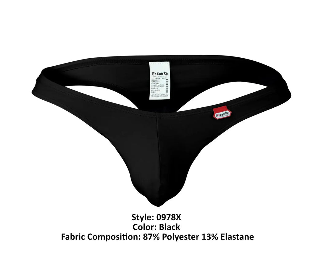 남성용 팬티 PIK 0978X 앙골라 끈 팬티 색상 블랙