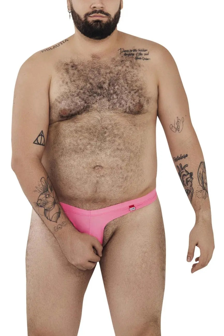 Pikante Men's Underwear PIK 0980X Angola Ball Lifter C-Ring Color Pink