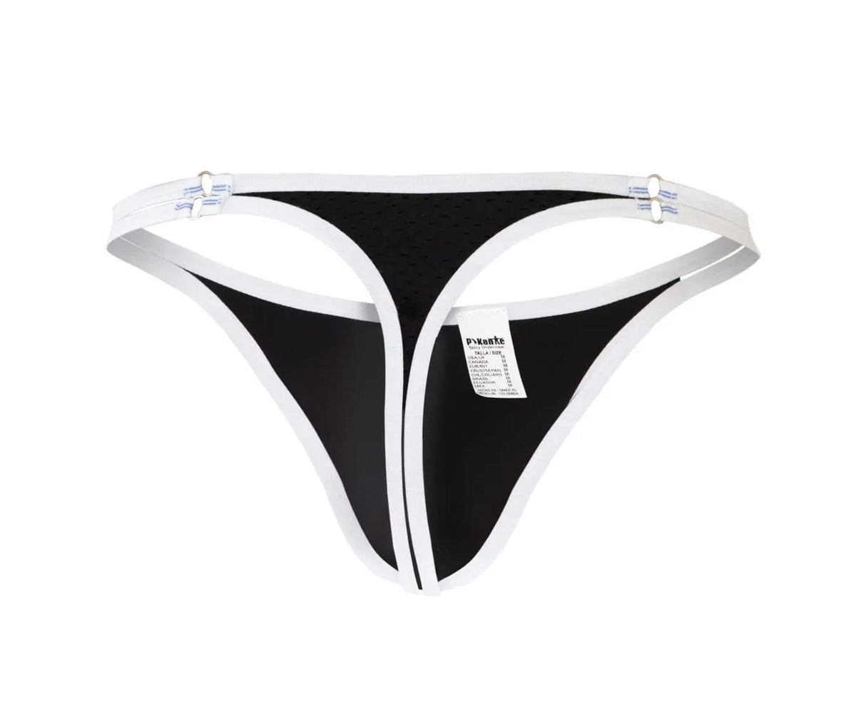 Pikante Men's Underwear PIK 0983 Novo Thongs Color Black
