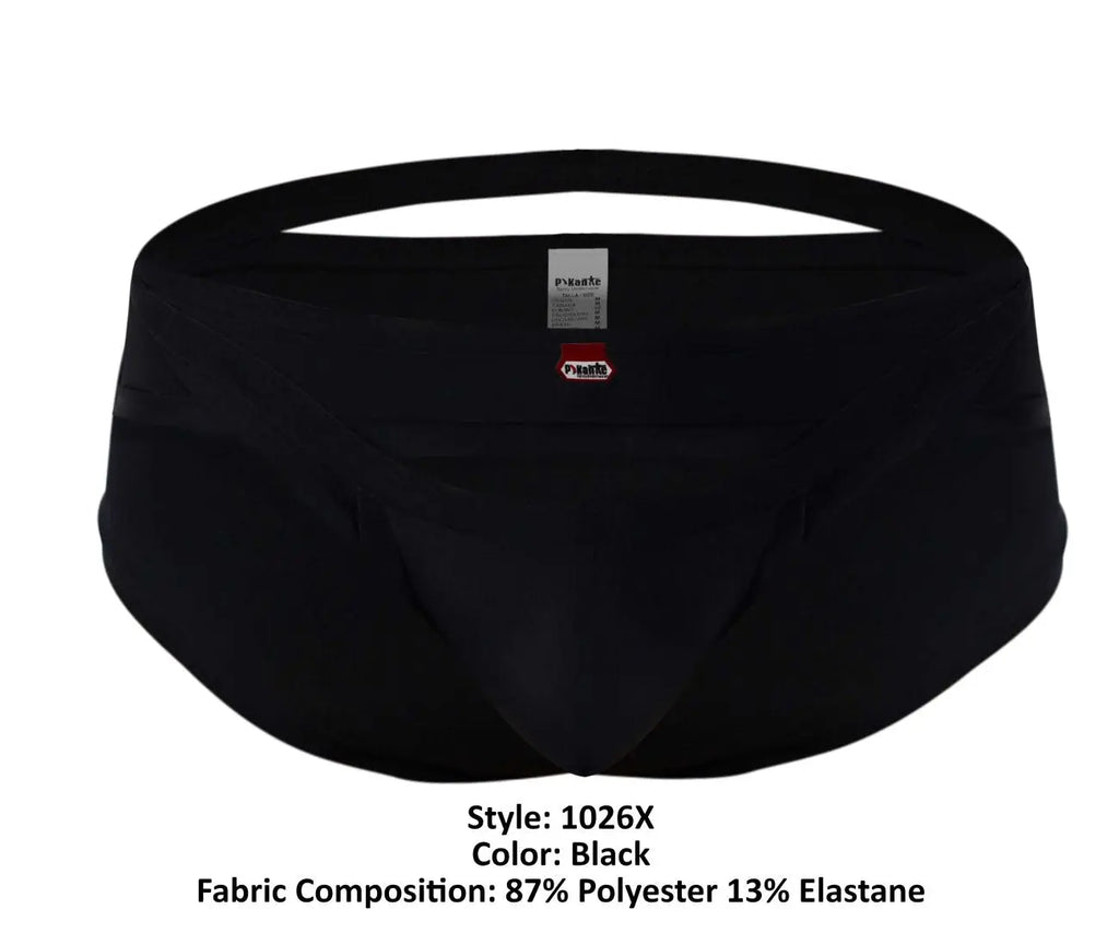 Pikante Men's Underwear PIK 1026X Verona Briefs Color Black