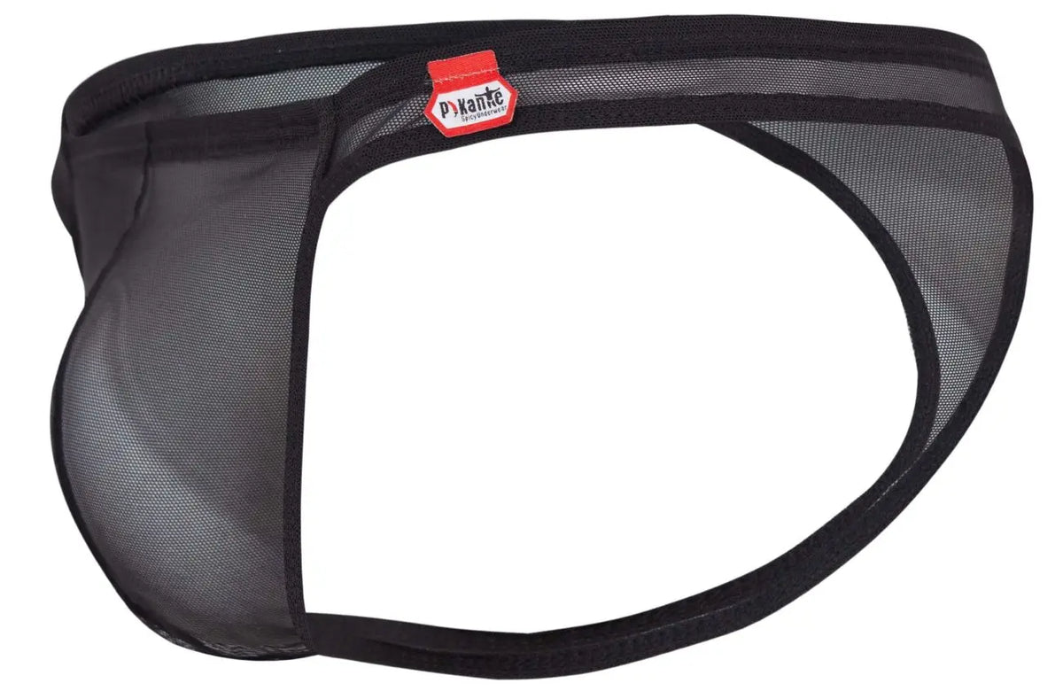 Pikante Men's Underwear PIK 2115 Amusing Thongs Color Black