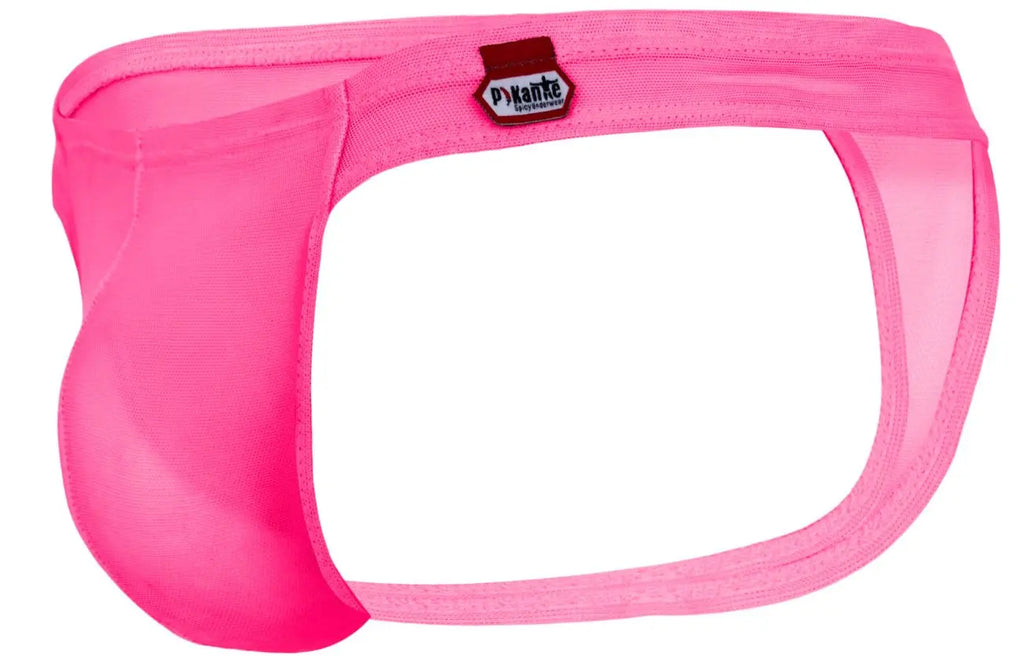 Pikante メンズアンダーウェア PIK 2115 Amusing Tバック フクシャ メッシュ