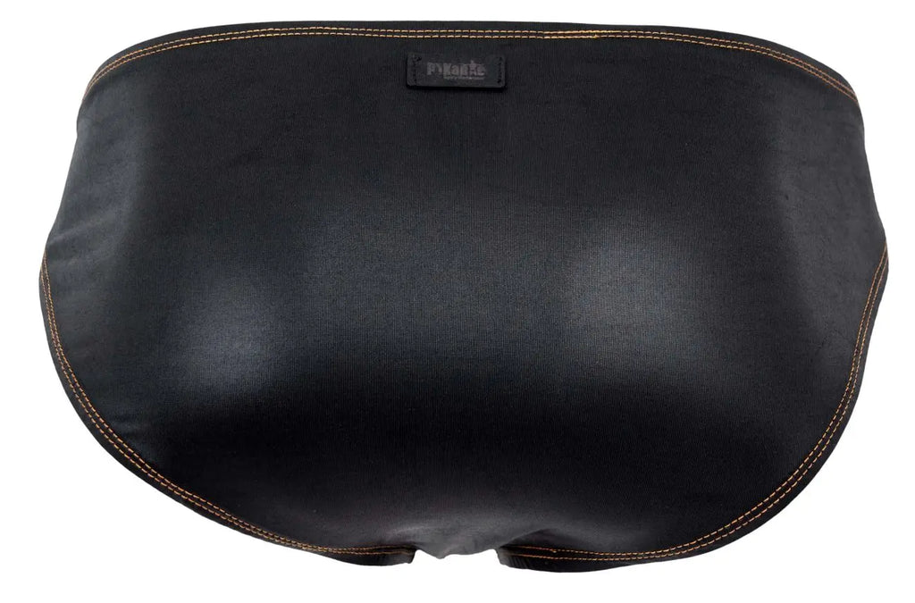 Pikante Men's Underwear PIK 2121 Gold Cup Briefs Color Black