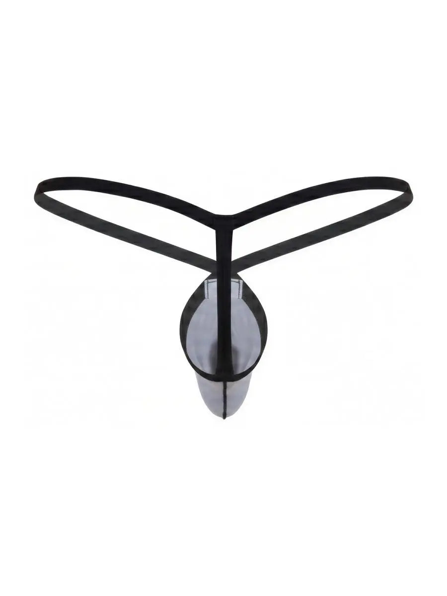 Pikante Men's Underwear 26086 Sensual Minimalist G-String Color Gray