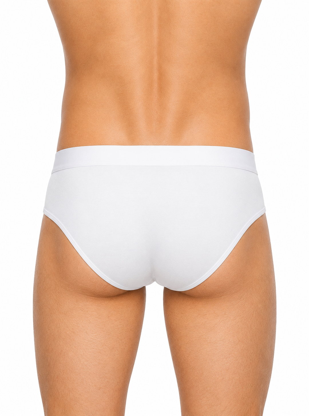 Players Big & Tall Men's Cotton Brief White (2-pack), Combed Cotton Underwear