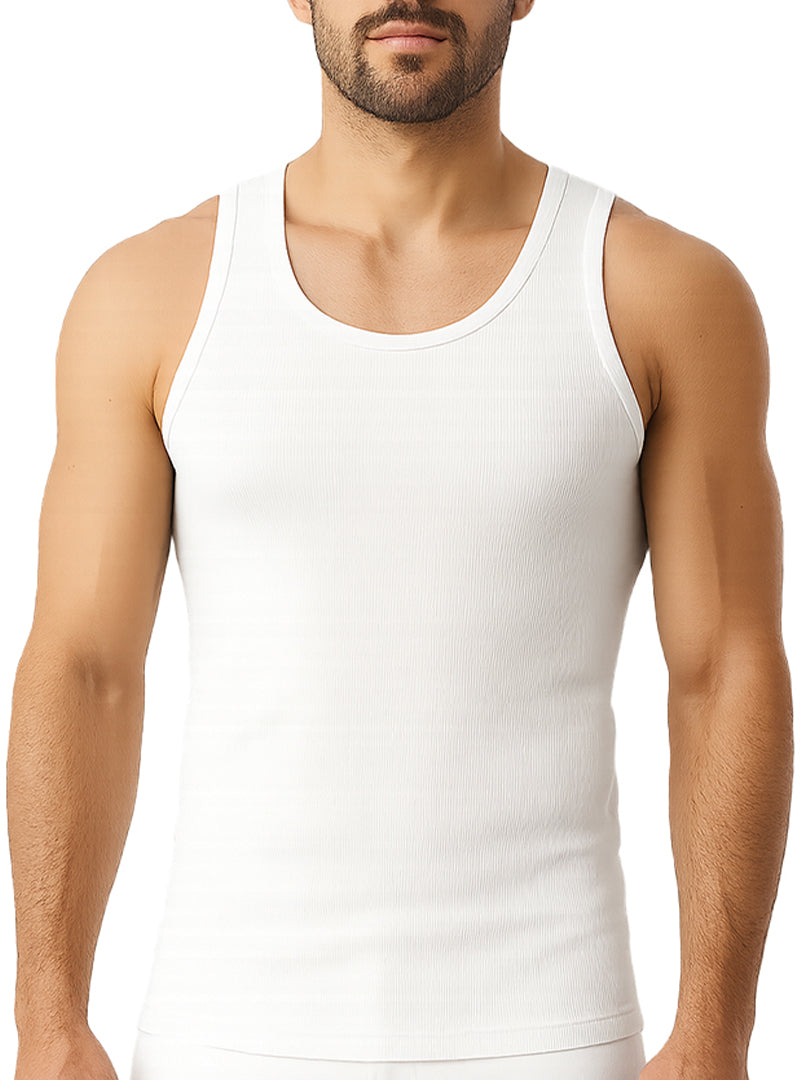 Players Big & Tall Man's Cotton Tank Top (2-pack), 100% Combed Cotton