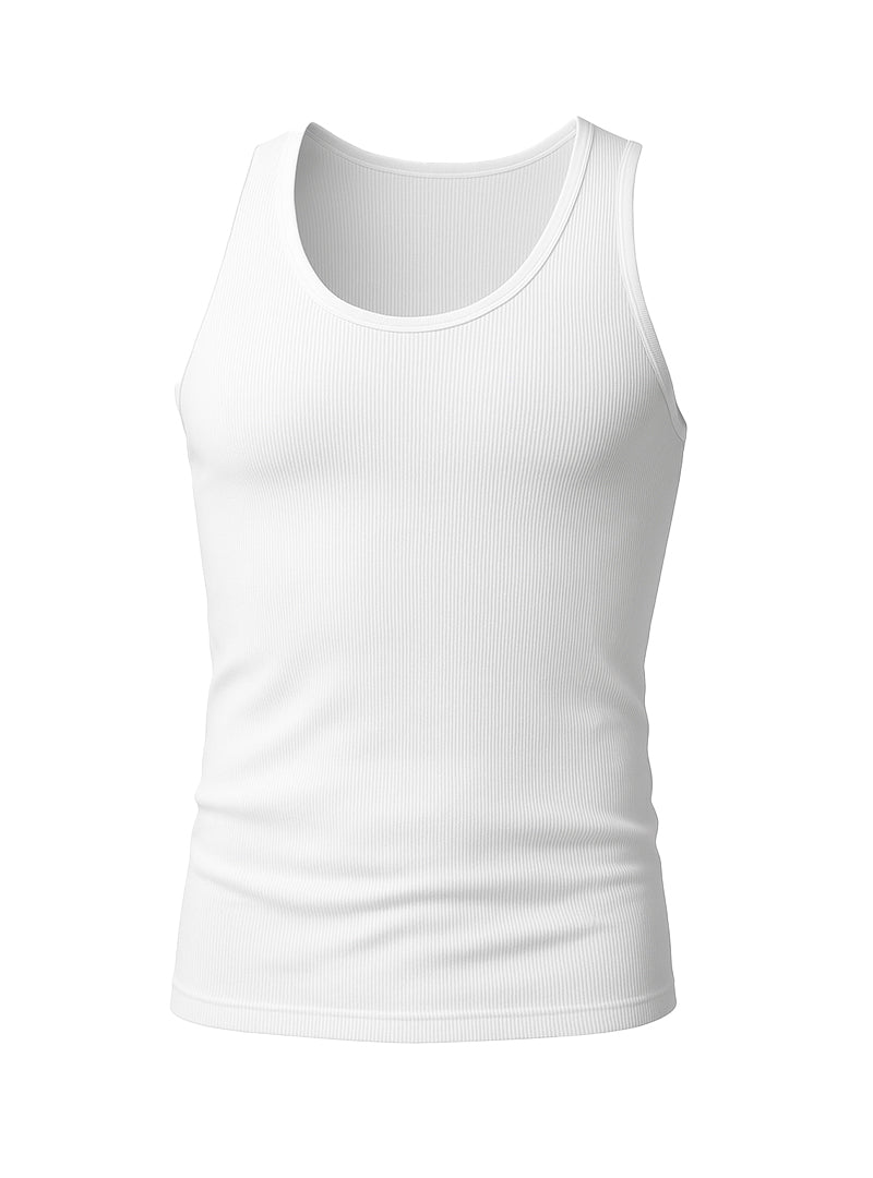Players Big & Tall Man's Cotton Tank Top (2-pack), 100% Combed Cotton