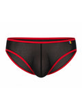 Pride USA Men's Mesh Gossamer Bikini Low-Rise Sheer Underwear