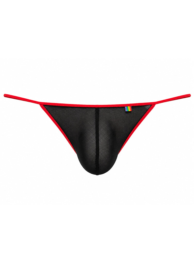 Pride USA Men's Mesh Gossamer G-String