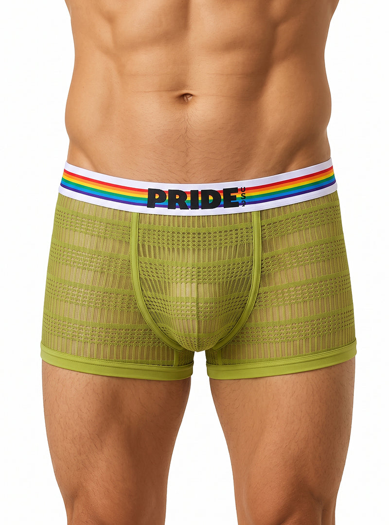Pride USA Men's Sheer Mesh Archery Trunk