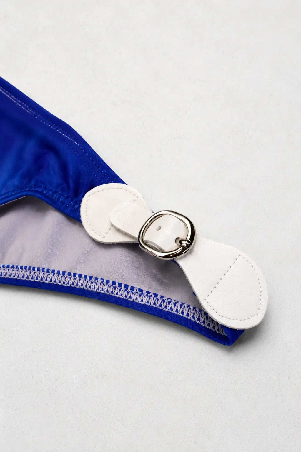 JJ Malibu Renaissance Low-Cut Swim Bikini Briefs for Men - Blue Lagoon