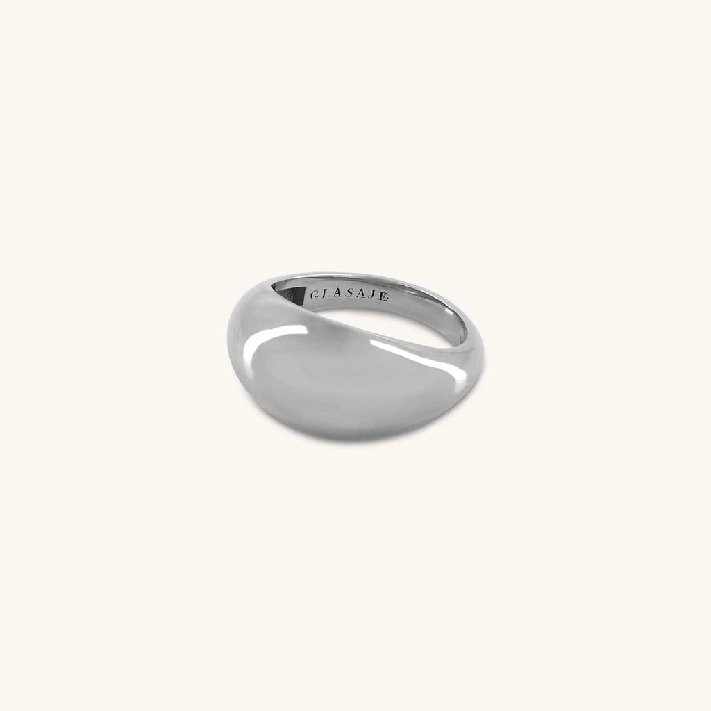 Silver Dome Ring | Sterling Silver