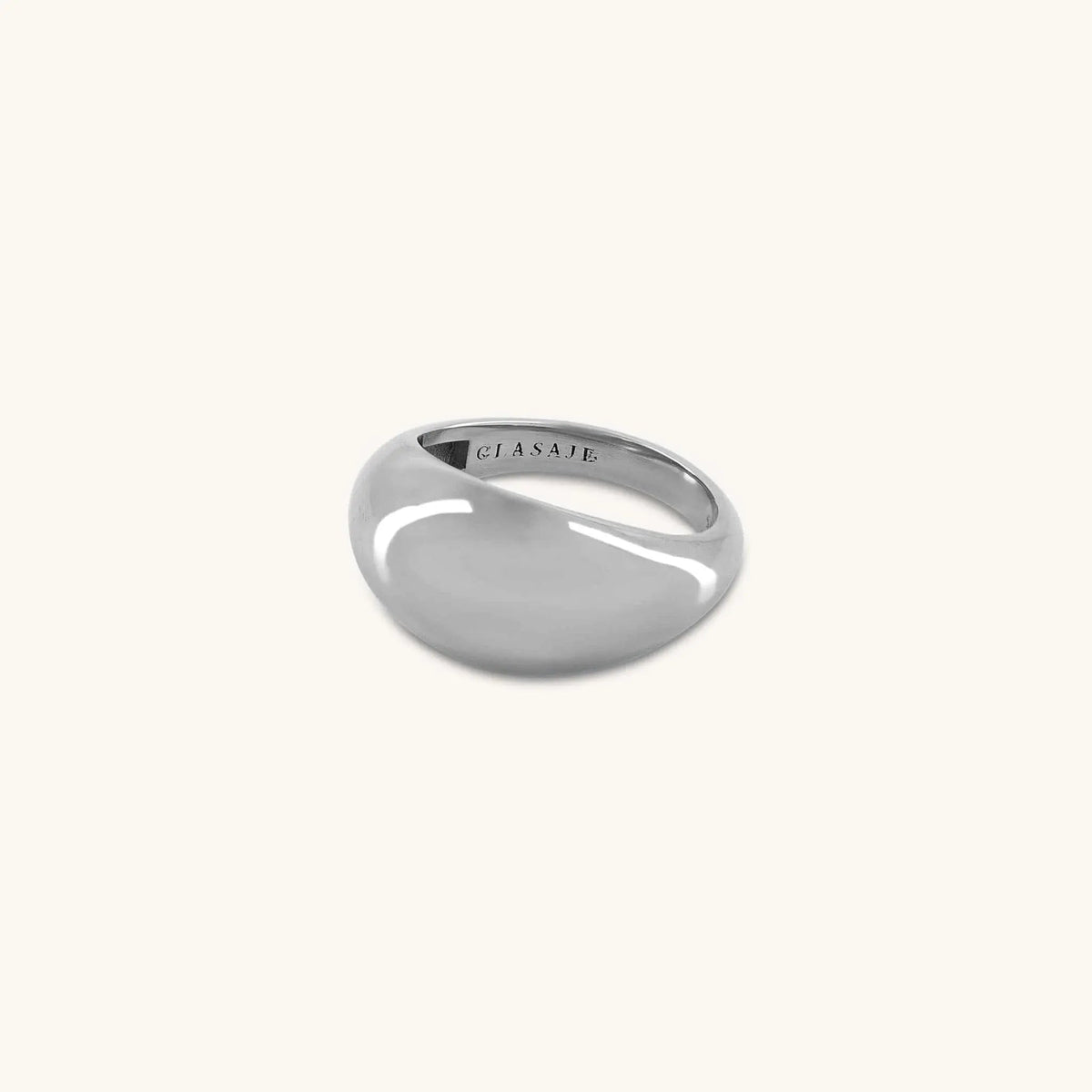 Silver Dome Ring | Sterling Silver
