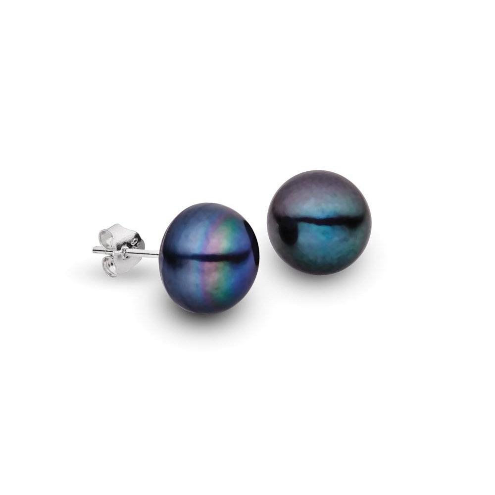 Sterling Silver Freshwater Pearl Stud Earrings