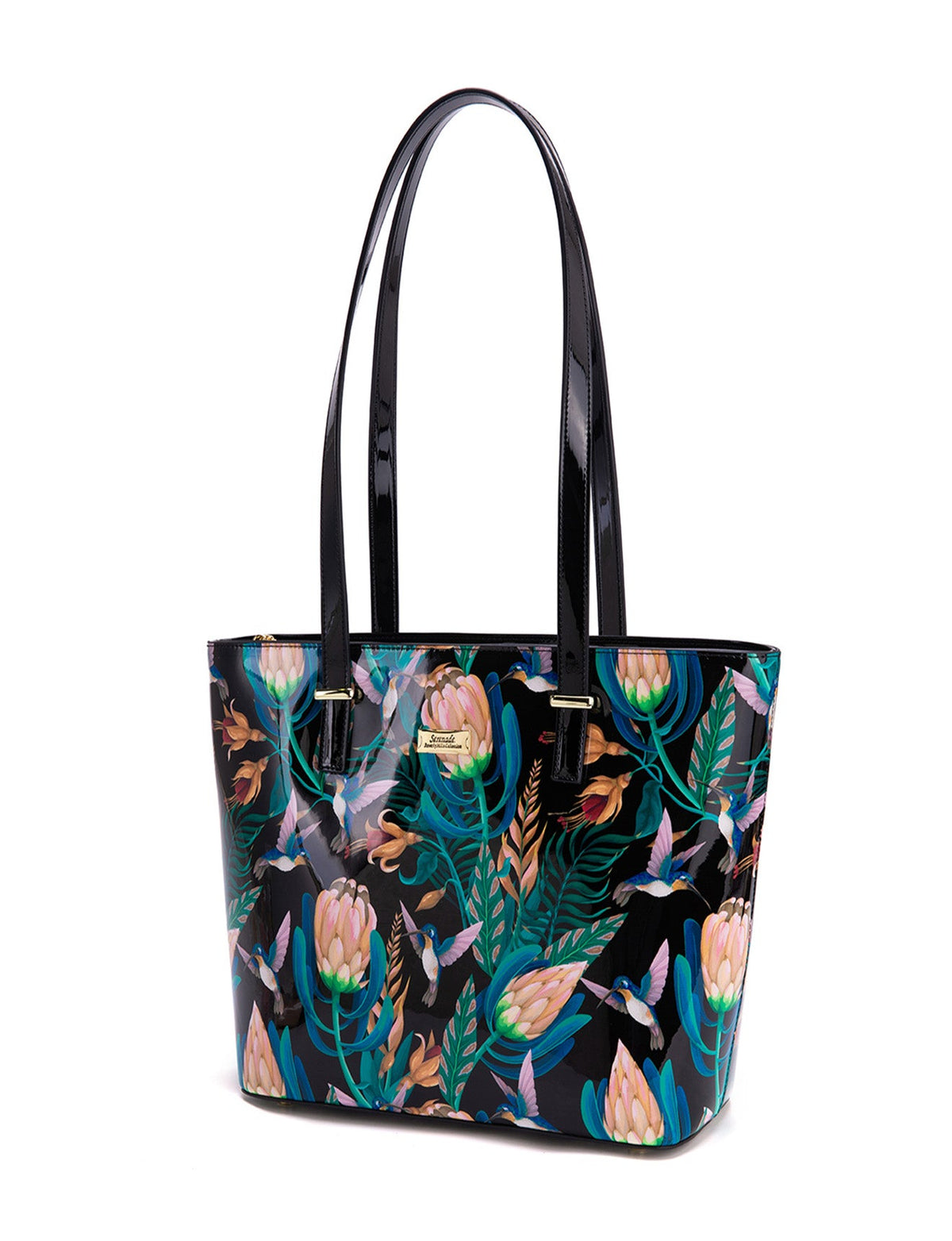 LULU LARGE LEATHER TOTE BAG- SF11-0817