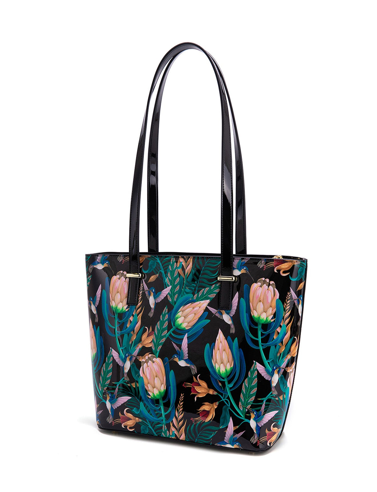 LULU LARGE LEATHER TOTE BAG- SF11-0817