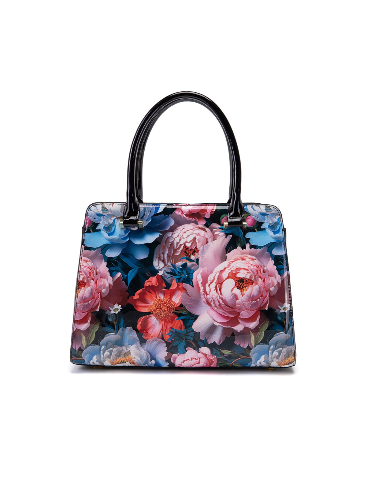 MARGUERITE GRIP HANDLE LEATHER BAG- SF14-0343-SALE