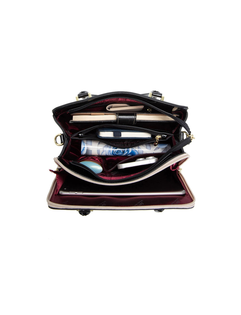 APHRODITE GRIP HANDLE LEATHER BAG- SF23-0343