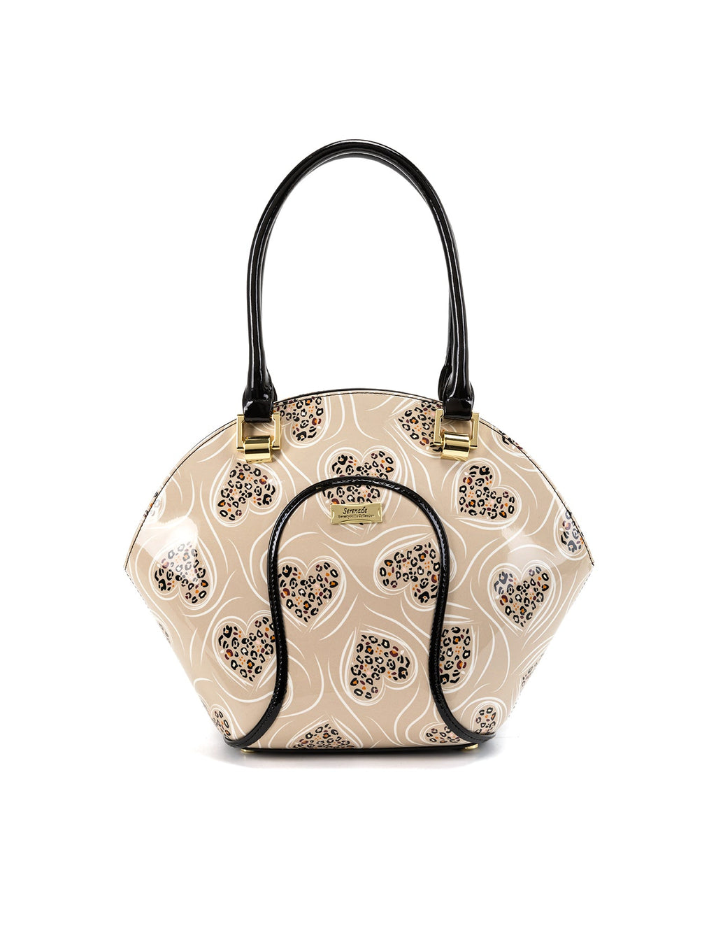 APHRODITE LEATHER BOWLING BAG-SF23-9275- SALE