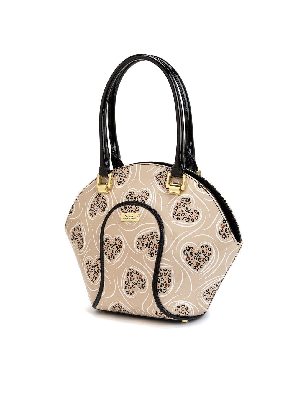 APHRODITE LEATHER BOWLING BAG-SF23-9275