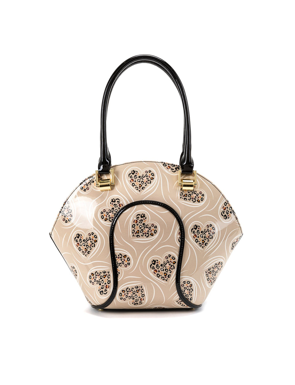 APHRODITE LEATHER BOWLING BAG-SF23-9275- SALE