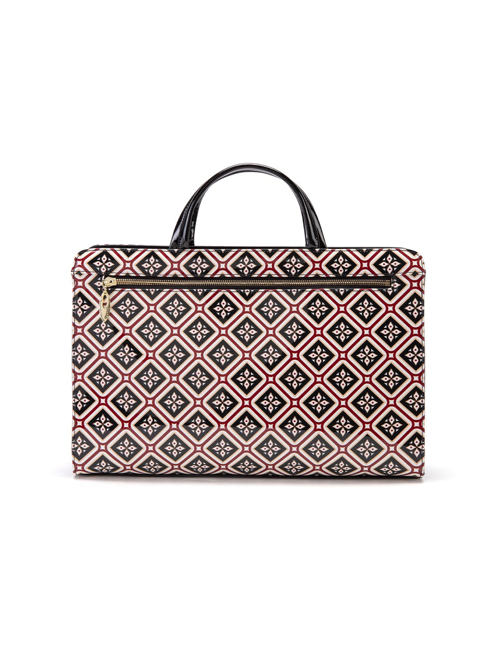 ELOISE PATENT LEATHER LAPTOP BAG-SF25-T21066