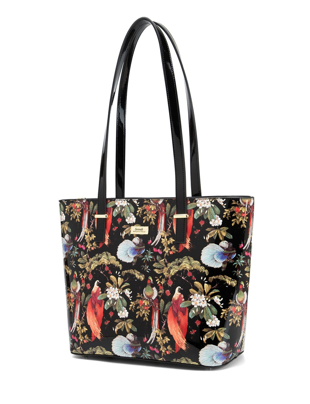 SONGBIRD LARGE LEATHER TOTE BAG-SF26-0817- SALE
