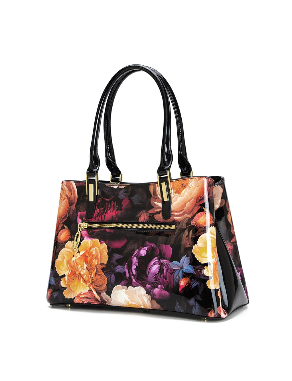 HARRIET GRIP HANDLE  LEATHER BAG-SF28-0378