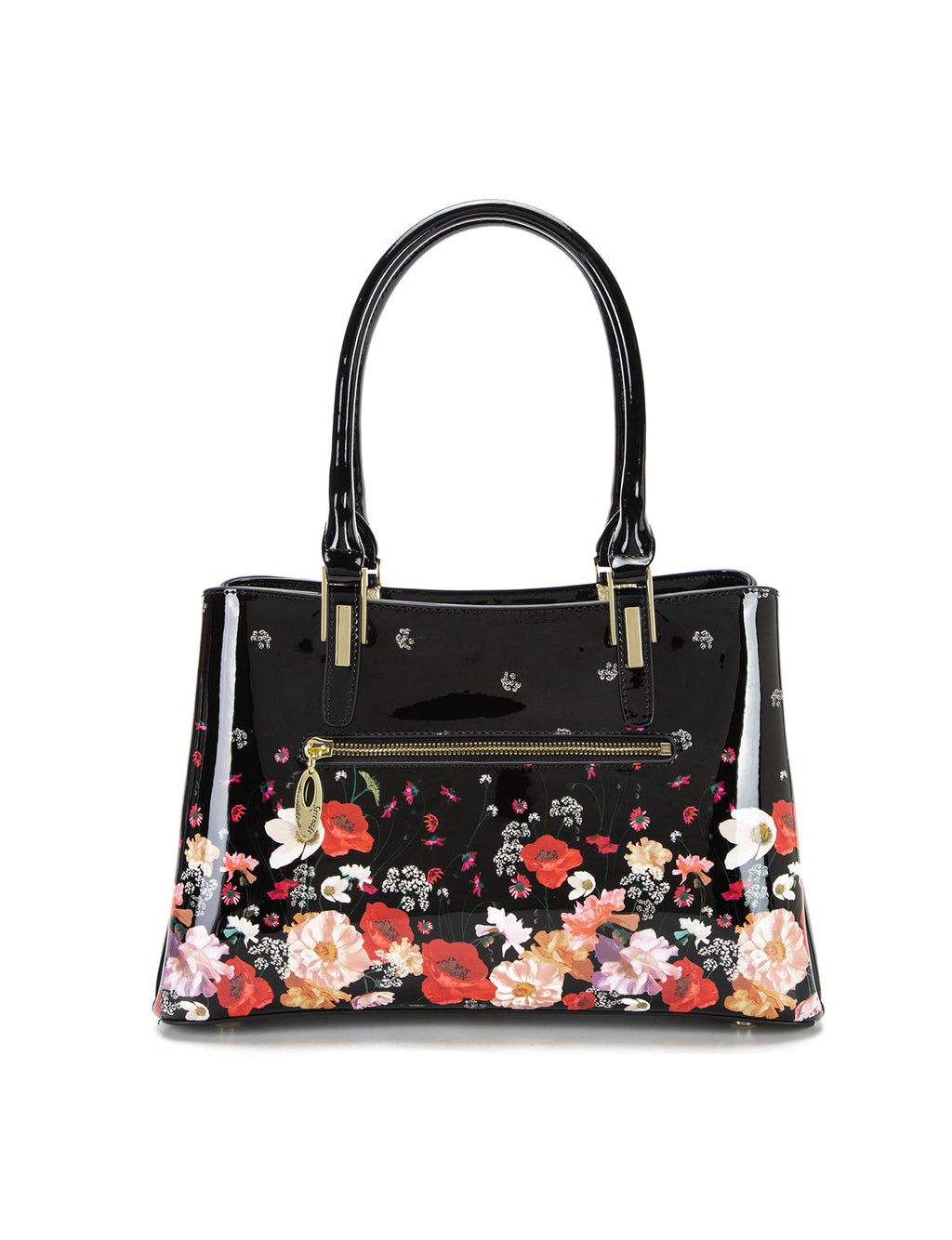 CLARA GRIP HANDLE  LEATHER BAG-SF34-0378