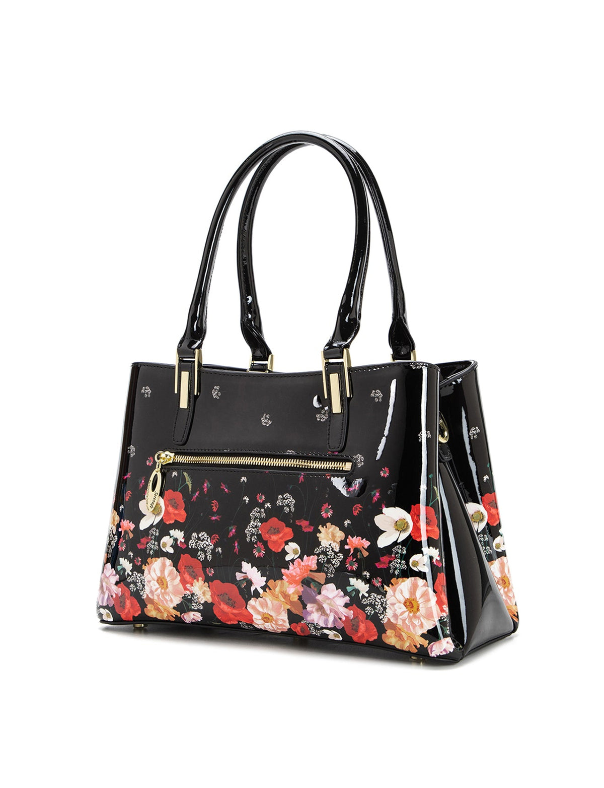 CLARA GRIP HANDLE  LEATHER BAG-SF34-0378