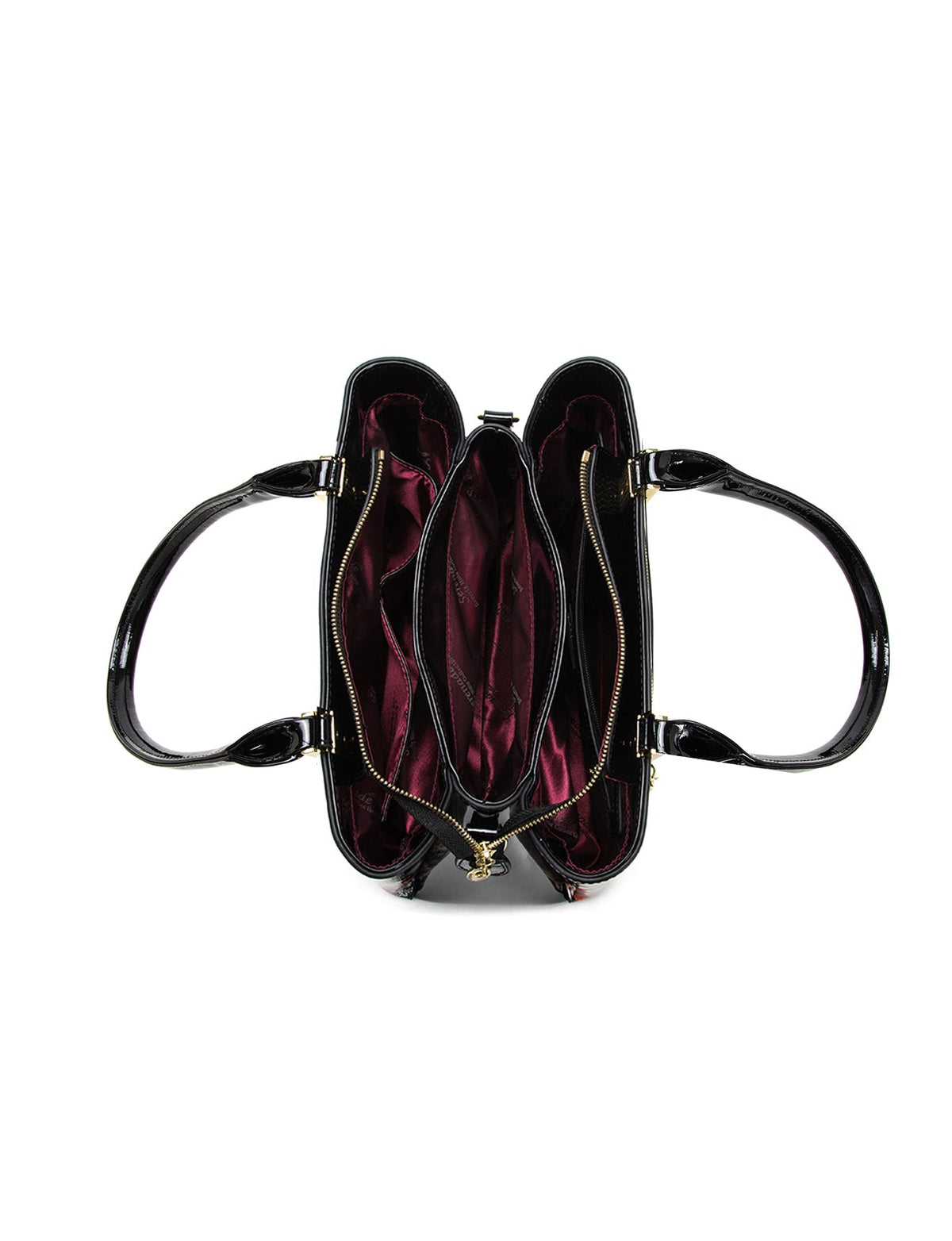CLARA GRIP HANDLE  LEATHER BAG-SF34-0378
