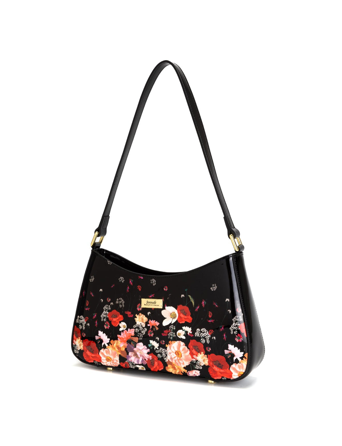 CLARA PATENT LEATHER BAG WITH RFID-SF34-0822