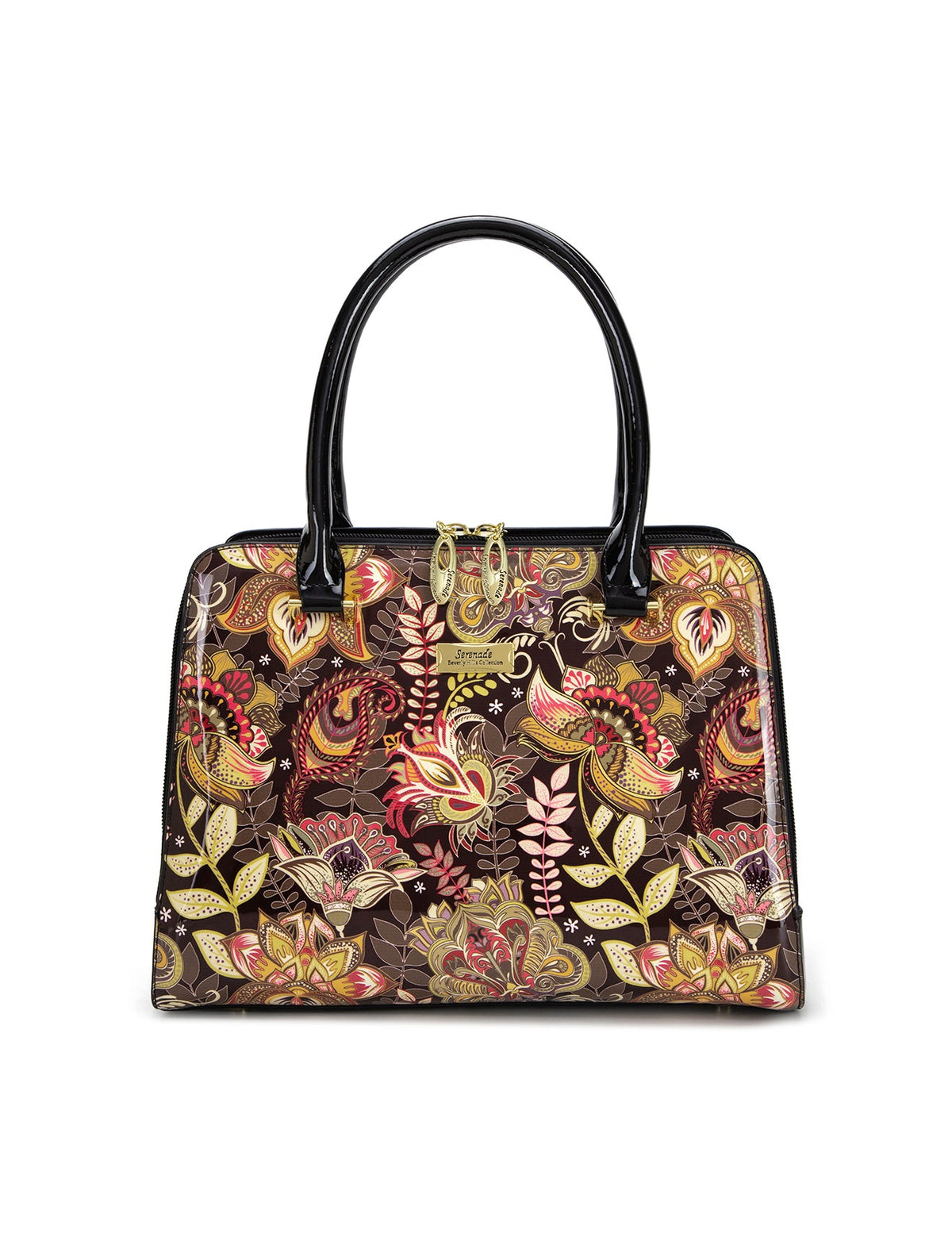PAVANI GRIP HANDLE LEATHER BAG- SF36-0343